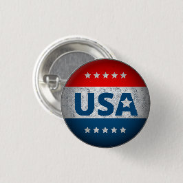 Chapa Redonda De 2,5 Cm Retro de voto de Estados Unidos