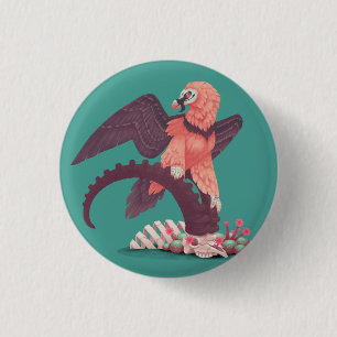 Chapa Redonda De 2,5 Cm Rey del hueso