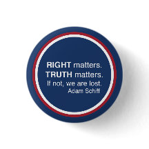 Right Matters Red White Blue | Button