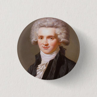 Chapa Redonda De 2,5 Cm Robespierre