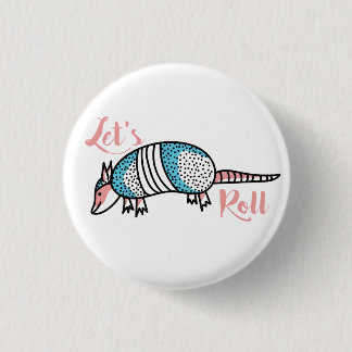 Chapa Redonda De 2,5 Cm "Rodemos" el armadillo