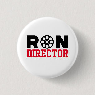 Chapa Redonda De 2,5 Cm Ron Director