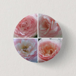 Chapa Redonda De 2,5 Cm Rosas bonitos