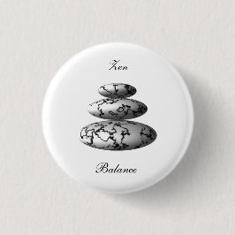 Chapa Redonda De 2,5 Cm Saldo de Zen