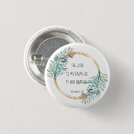 Chapa Redonda De 2,5 Cm Salmo 23 El SEÑOR es mi pastor, Escritura