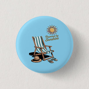 Chapa Redonda De 2,5 Cm Saludo