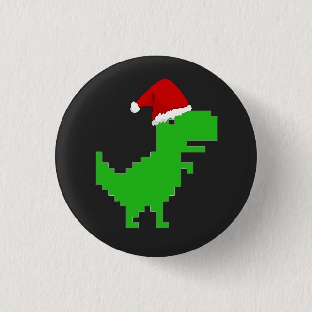 Chapa Redonda De 2,5 Cm santa trex (Anverso)