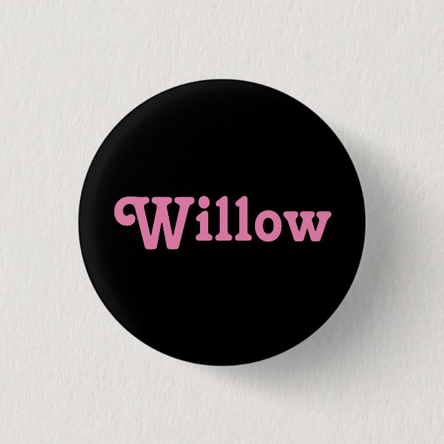 Chapa Redonda De 2,5 Cm Sauce Willow (Anverso)