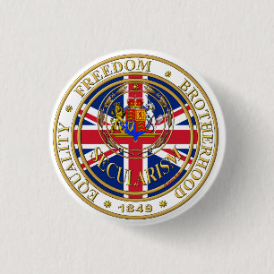 Chapa Redonda De 2,5 Cm secularism united kandom