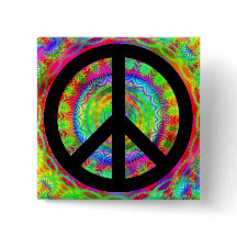 Señal de paz negra funky