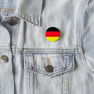 Chapa Redonda De 2,5 Cm Sencillo recuerdo moderno de bandera nacional de A