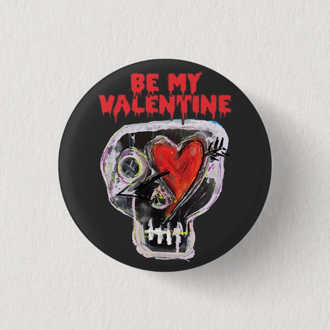 CHAPA REDONDA DE 2,5 CM SER MI VALENTINA (Anverso)