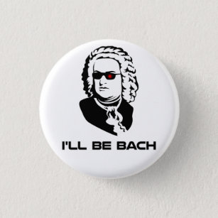 Chapa Redonda De 2,5 Cm Seré Johann Sebastian Bach