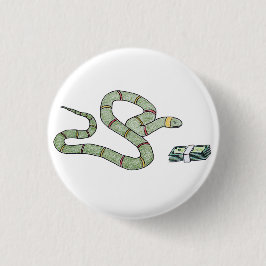 Chapa Redonda De 2,5 Cm serpiente