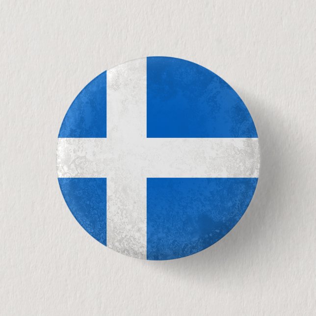 Chapa Redonda De 2,5 Cm Shetland (Anverso)