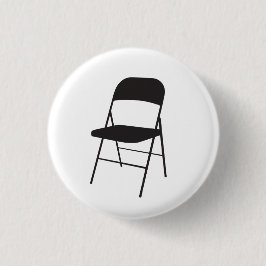Chapa Redonda De 2,5 Cm Shirley Chisholm Folding Chair