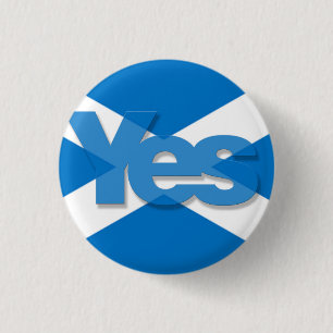 Chapa Redonda De 2,5 Cm Sí Saltire