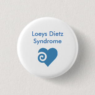 Chapa Redonda De 2,5 Cm Síndrome de Loeys Dietz