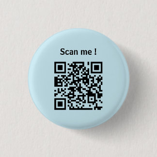 Chapa Redonda De 2,5 Cm sitio web de promoción de código qr personalizado