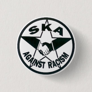 Chapa Redonda De 2,5 Cm Ska contra racismo