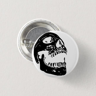 Chapa Redonda De 2,5 Cm Skull - der Schrei