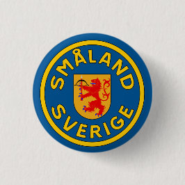 Chapa Redonda De 2,5 Cm Småland (Sverige)