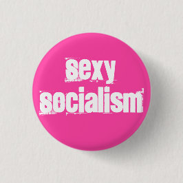 Chapa Redonda De 2,5 Cm Socialismo