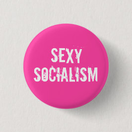 Chapa Redonda De 2,5 Cm Socialismo