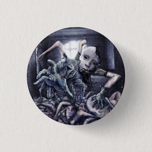 Chapa Redonda De 2,5 Cm Solía Ser Humano. (Anverso)