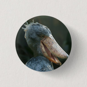 Chapa Redonda De 2,5 Cm Sonriente Shoebill