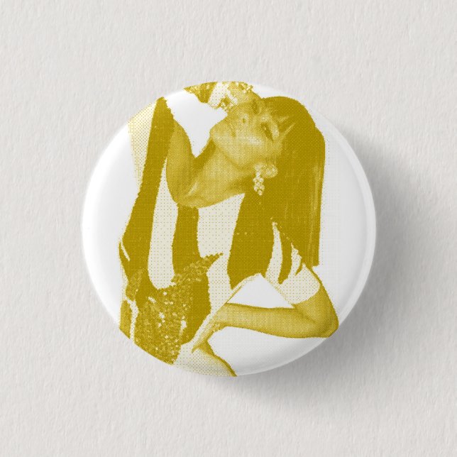 Chapa Redonda De 2,5 Cm Sorpresa de Shangai (Anverso)