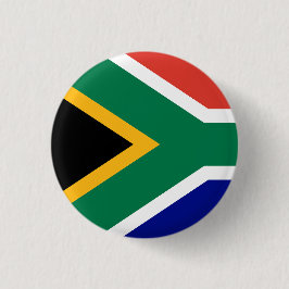 Chapa Redonda De 2,5 Cm South African Flag