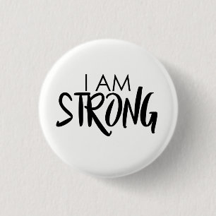 Chapa Redonda De 2,5 Cm Soy 2 fuertes