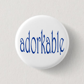 Chapa Redonda De 2,5 Cm Soy adorkable