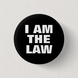 Chapa Redonda De 2,5 Cm Soy la ley