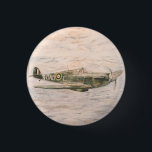 Chapa Redonda De 2,5 Cm Spitfire Badge<br><div class="desc">Spitfire Round Badge
Design by 
GJLC 
JACKCRISP STORE</div>