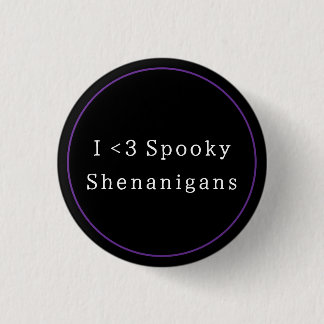 Chapa Redonda De 2,5 Cm Spooky Shenanigans