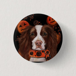 Chapa Redonda De 2,5 Cm Springer Spaniel Inglés       