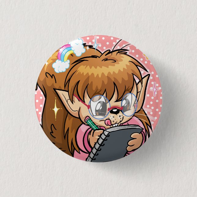 Chapa Redonda De 2,5 Cm ¡Squelf inspirado! (Anverso)