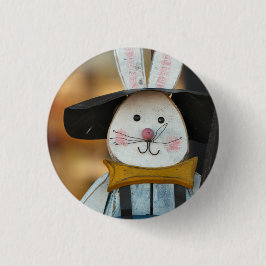 Chapa Redonda De 2,5 Cm Sr. Bunny