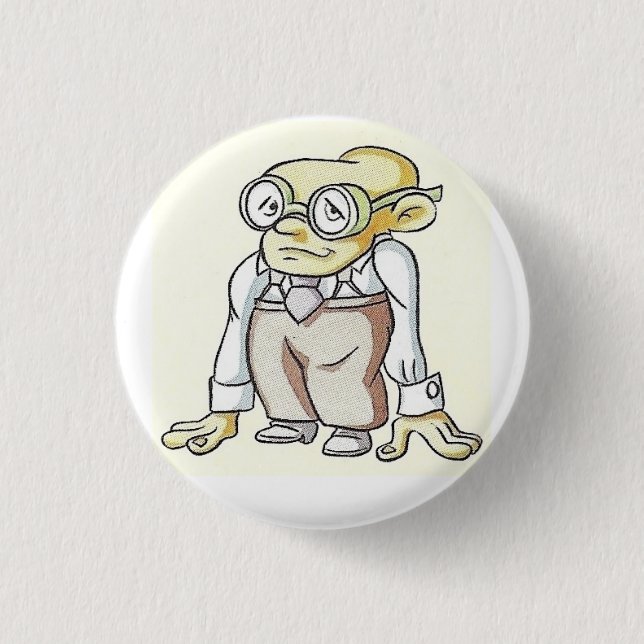 Chapa Redonda De 2,5 Cm stats minúsculo (Anverso)