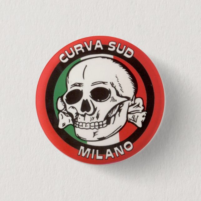 Chapa Redonda De 2,5 Cm Sud de Curva - Milano - Italia (Anverso)