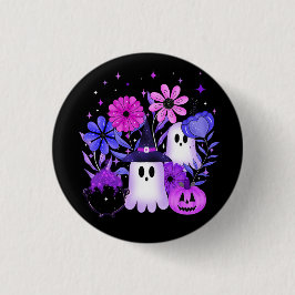 Chapa Redonda De 2,5 Cm Sueños Boo-tanicos