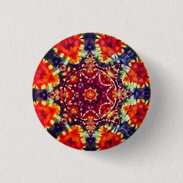 Chapa Redonda De 2,5 Cm Sun Mandala
