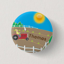 Chapa Redonda De 2,5 Cm Sunny Farm