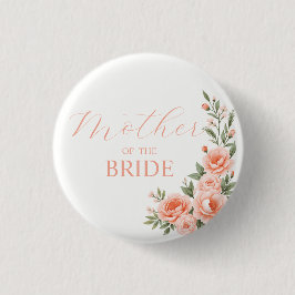 Chapa Redonda De 2,5 Cm Sunset Bloom