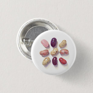 Chapa Redonda De 2,5 Cm TAC TIC TOE JELLY BEANS Round Button