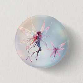 Chapa Redonda De 2,5 Cm „Tanz der Lichtfeen“