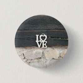 Chapa Redonda De 2,5 Cm Tarjeta de amor