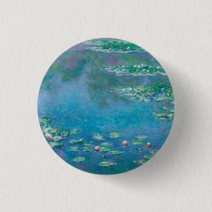 CHAPA REDONDA DE 2,5 CM TARJETA DE IDENTIFICACIÓN: "AGUAS" DE MONET